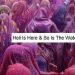 Holi Is Here & So Is The Water Scarcity